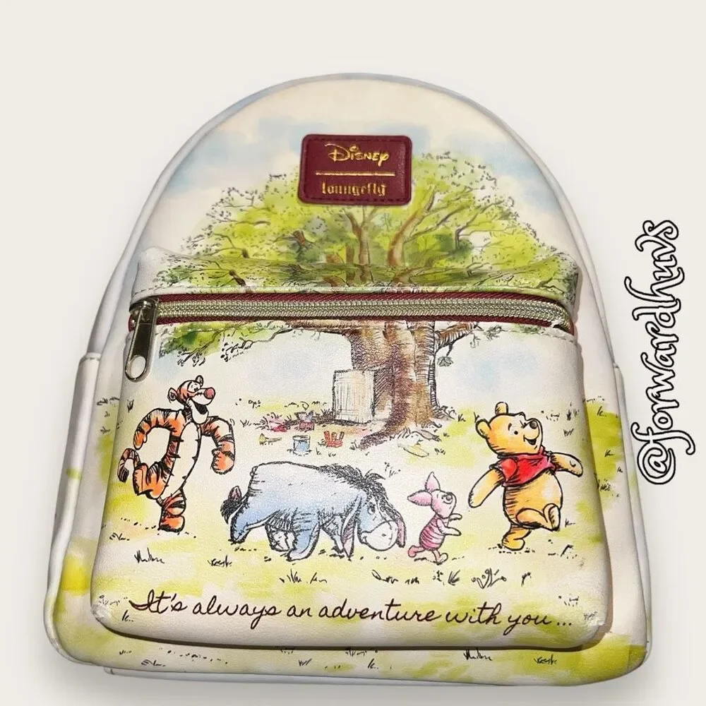 Disney Loungefly Winnie the Pooh & Friends Mini Backpack